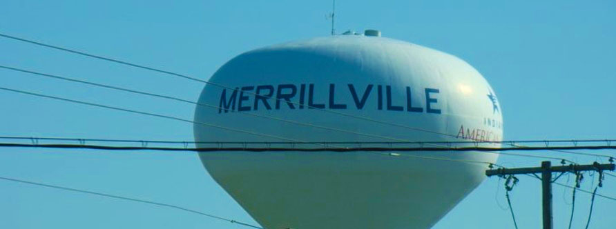 Merrillville Indiana Water Tower